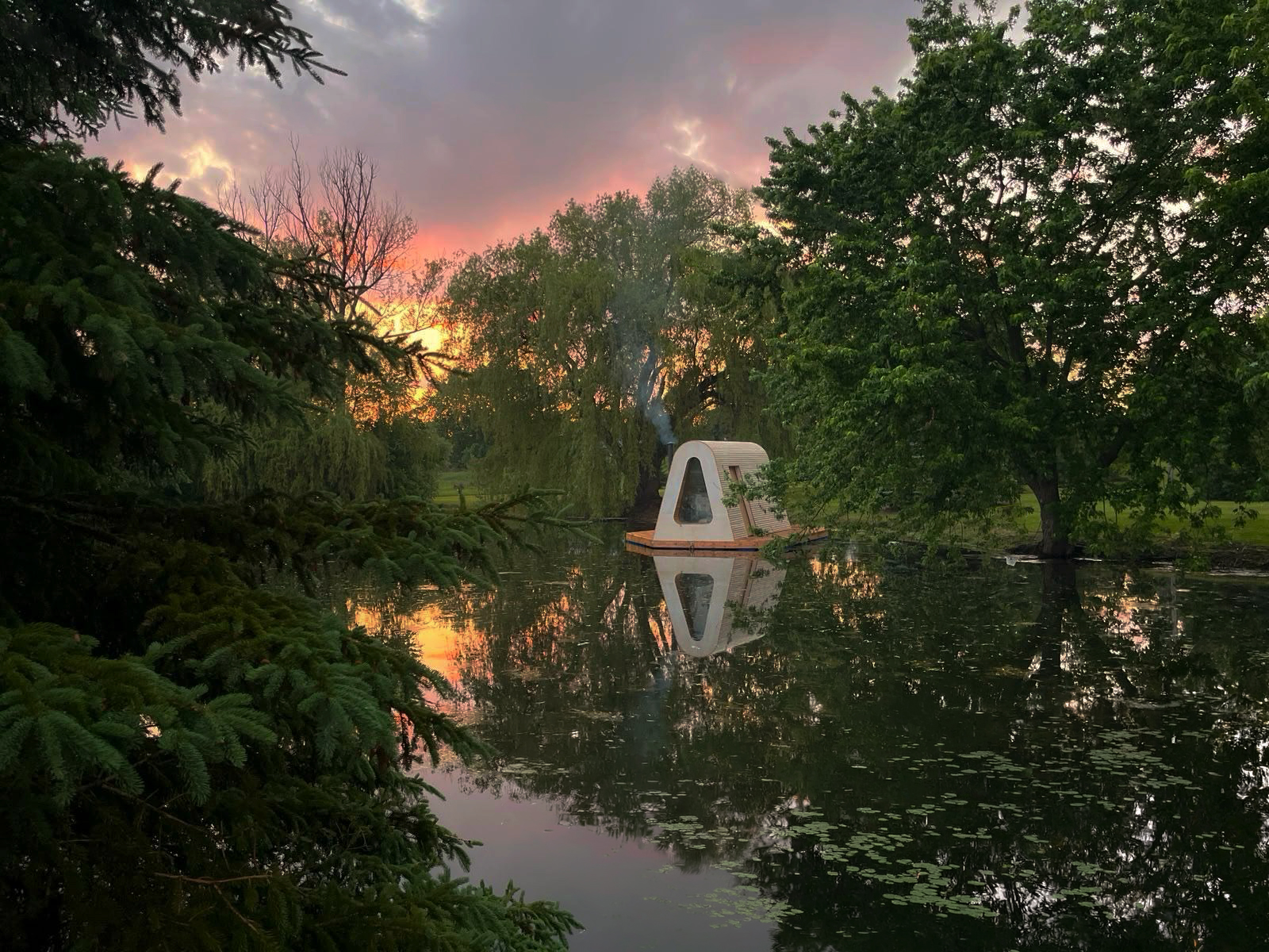 IV — Dusk, Still Water